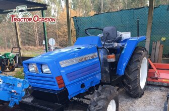 Tractor iseki matriculado