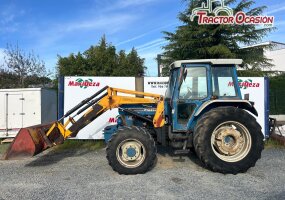 TRACTOR FORD 7610 DT CON PALA TENIAS US 3437