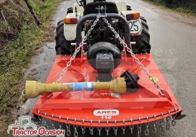 Desbrozadora de cadenas de 1.20 metros
