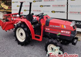 MINI TRACTOR MITSUBISHI CON INVERSOR