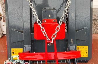 Desbrzadora de tractor reforzada