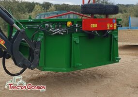 RECOGEDOR DE FARDOS CON DOBLE ENGANCHE