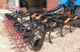 CULTIVADOR, CHISEL DE 16 BRAZOS 35X35 EN 3 FILAS