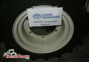 RUEDAS AGRIMAX RT 765 CON DISCOS