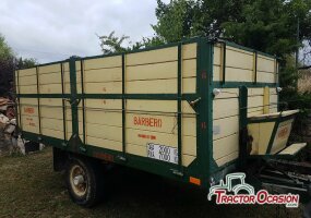 REMOLQUE BARBERO 5.000 KG DE UN EJE, BACULANTE HID