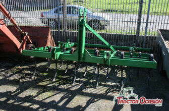 cultivador 15 brazos con rodillo