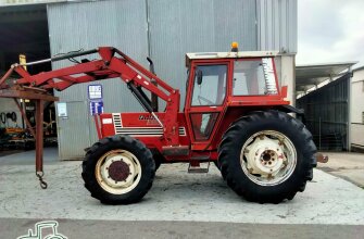 TRACTOR FIAT CON PALA