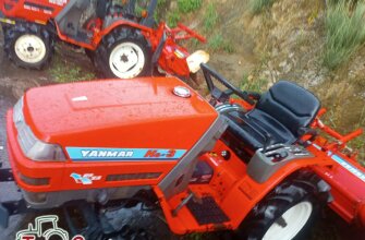 MINI TRACTOR YANMAR CON FRESA