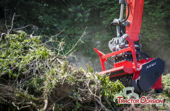 Trituradora forestal M550e-1300 Marca Ahwi Prinoth