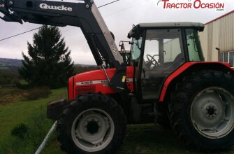 Massey Ferguson 4365 con pala