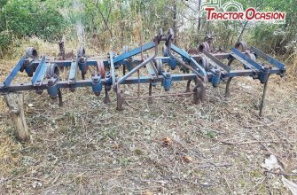 CULTIVADOR ARADO DE 11 BRAZOS CON RASTRA 