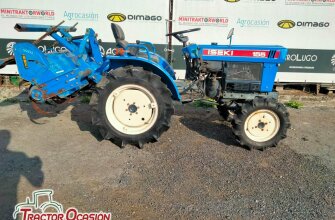 MINITRACTOR ISEKI 3 CILINDROS