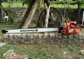 Motosierra Husqvarna 390XP + sable 130cm