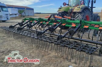SEMICHISEL DE 31 BRAZOS ELASTOMEROS EN 3 FILAS