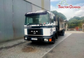 CAMION MAN CON GRUA CARGADORA