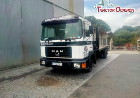 CAMION MAN CON GRUA CARGADORA