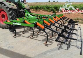 CULTIVADOR CHISEL DE 22 BRAZOS 35X35 EN 3 FILAS