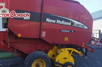 ROTOEMPACADORA NEW HOLLAND BR 740 ROJ
