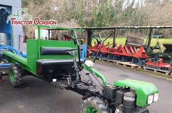 Motocultor grillo 129 con remolque traccion