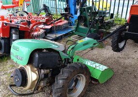 Motocultor con arranque electrico